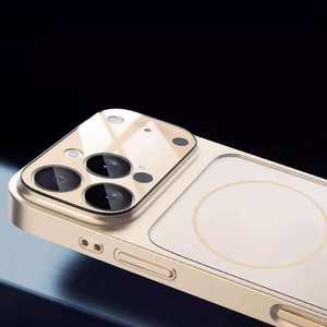 ขายส่งจากโรงงาน เคสโทรศัพท์พีซีเคลือบสีพื้นเรียบหรูหรา 6 สี แบบด้าน สีส้ม แม่เหล็กดูดติด  บรรจุภัณฑ์กล่อง สำหรับรุ่น 17 - Product Image 3