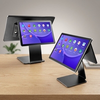 Tablette FYJ F8 avec écran tactile FHD ultra-fin, logo de marque personnalisé, Android 13, terminal de point de vente tout-en-un pour les cafés et les magasins de détail