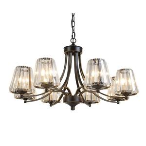 ثريا كريستال أمريكية بإضاءة LED لغرفة المعيشة، تصميم فاخر وعصري وبسيط، إضاءة لغرفة الطعام وغرفة النوم، إضاءة معلقة جديدة للمنازل والدوبلكس - Product Image 5