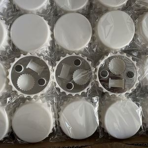 Blank White Plastic Magnetic Beer Bottle Opener for Wedding Souvenir - Product Image 4