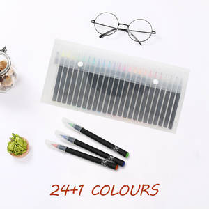 Art 6PCS Tragbarer Pinsel Aquarell pinsel Bleistift Weicher Aquarell pinsel Stift für Anfänger Malerei Zeichnung Kunst zubehör - Product Image 4