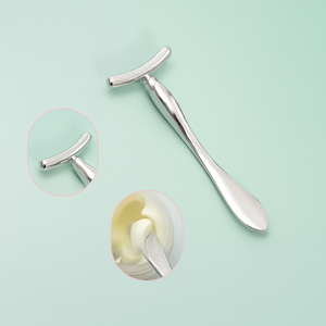 Espátula de Belleza Metálica Personalizada, <span class=keywords><strong>Mini</strong></span> Espátula de Maquillaje Portátil, Aplicador de Productos para el Cuidado de la Piel para Tratamientos de Spa y Salón - Product Image 1