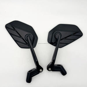 Espejo Retrovisor Convexo (Gran Angular) de Aluminio para Motocicleta SHENAO, para Yamaha <span class=keywords><strong>Mio</strong></span>/Fazzio/Grand Filano, Colocación Superior Ajustable - Product Image 2