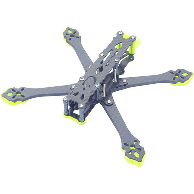 Custom 3K Twill Carbon Fiber Plate Drone Frame, Special Shape Complex Geometry CNC FPV Racing Drone Parts Quadcopter Airframe