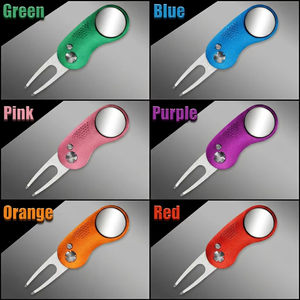 Dericsson New Metal Foldable <b>Golf</b> Divot Tool with Ball Marker Custom Logo Available - Product Image 5
