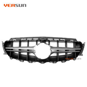 Griglia anteriore di alta qualità nera o cromata <span class=keywords><strong>W213</strong></span> A MGS style per <span class=keywords><strong>mercedes</strong></span> classe e <span class=keywords><strong>w213</strong></span> <span class=keywords><strong>2016</strong></span> 2017 2018 2019 - Product Image 2