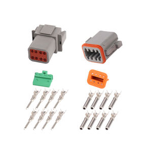 德氏 (Deutsch) DT06-2S/<span class=keywords><strong>3</strong></span>/4/6/8/12 针公头/母头插头电气连接器线束制造商 - Product Image 2