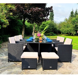 Moderno Conjunto de Muebles de Jardín de Mimbre Sintético (PE) para Sala de Estar Exterior, Hoteles y Entradas, para Interiores Elegantes, desde Vietnam - Product Image 1