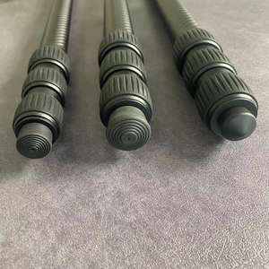 Soporte de trípode alto ajustable para antena con cámara elástica ligera, caña de pesca de carbono, acero inoxidable - Product Image 6