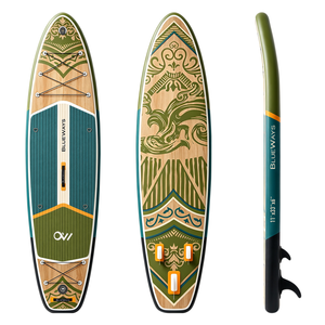 <span class=keywords><strong>Tabla</strong></span> de <span class=keywords><strong>Paddle</strong></span> Inflable Premium de 11 pies x 33 pulgadas con Diseño de Hojas y Bomba, SUP BLUEWAYS Mediterranean Villa para Escapadas Zen en el Agua - Product Image 5