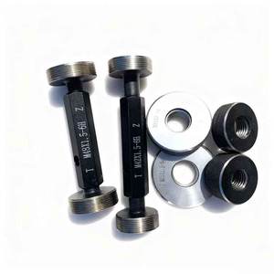 Metrische stalen schroefplugmeters hoge nauwkeurigheid 0,01 Go/No-Go draad nieuw ontwerp voor precisie metingen GCr15 materiaal - Product Image 5