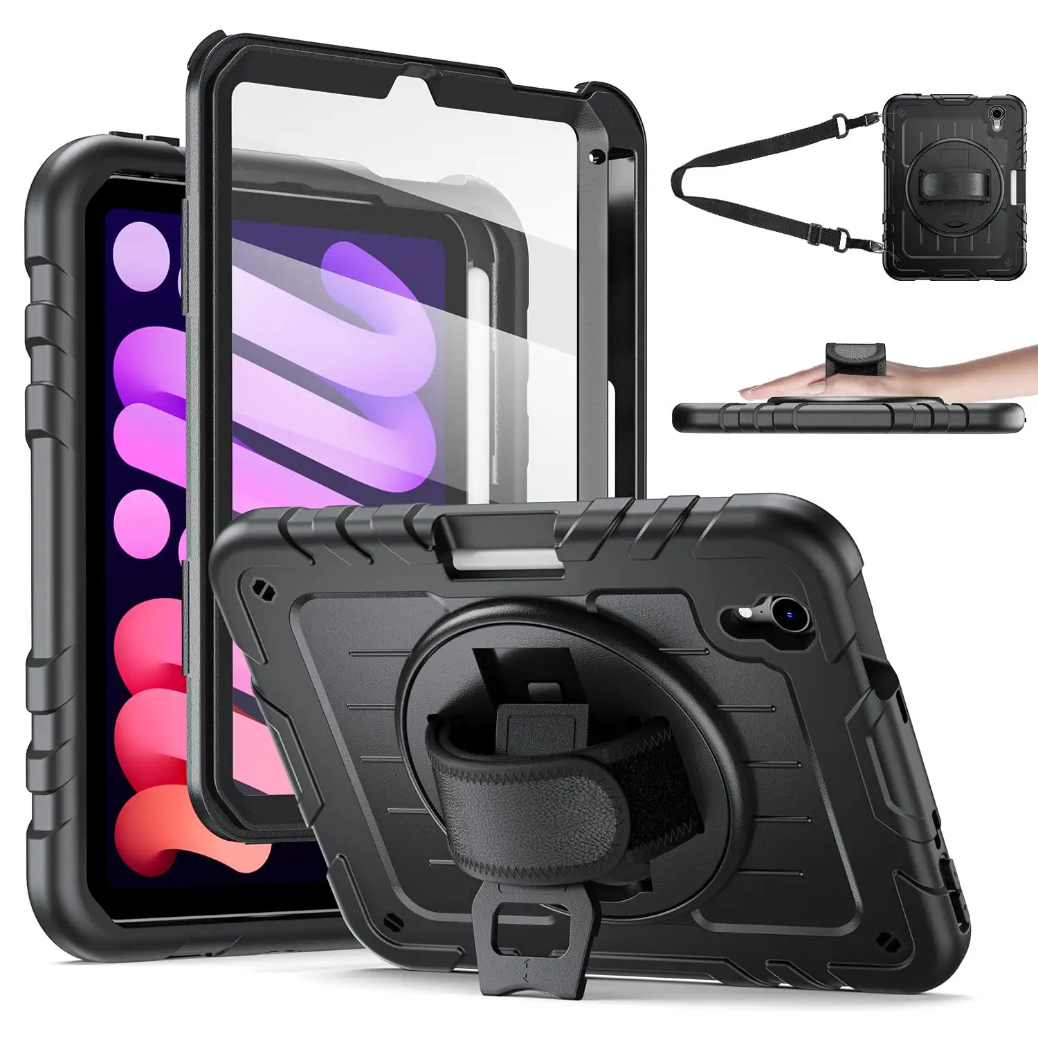 Kid Shockproof Handle Stand Cover Eva Tablet Case Mini 8.3" 2021 For Ipad Mini 6,Oem Eva Foam Yoga Lenovo Tablet 10.1 Cover 17