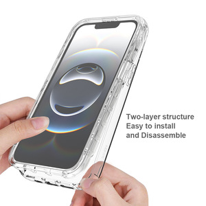 <span class=keywords><strong>Coque</strong></span> pour <span class=keywords><strong>iPhone</strong></span> 16e avec protecteur d'écran intégré, antichoc à 360 degrés couverture de téléphone <span class=keywords><strong>avant</strong></span> + arrière pour <span class=keywords><strong>iPhone</strong></span> 16 <span class=keywords><strong>Pro</strong></span> <span class=keywords><strong>Max</strong></span> - Product Image 3