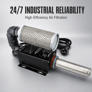 Chauffe-air industriel à moteur sans balais 24 heures/24, équipé <span class=keywords><strong>d</strong></span>'un filtre à air pour les tâches de <span class=keywords><strong>chauffage</strong></span> sur ligne de production automatique - Product Image 2