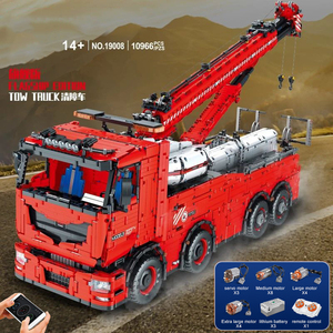 Khuôn Vua 19008 khối xây dựng công nghệ cao ứng dụng MOC-29848 cơ giới Tow Crane xe tải MKII Bộ gạch đồ chơi cho trẻ em Quà tặng giáng sinh - Product Image 2