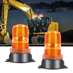 12-24V Amber LED Strobe Beacon <b>Light</b> 30 Leds Flashing Screw Mount for Trucks Vehicles Car <b>Accessories</b> - Product Image 4