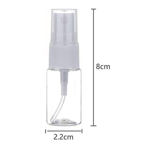 Bouteilles de pulvérisation vides en plastique PET transparent à brume fine 100ml 150ml 200ml 500ml pour shampoing, alcool et parfum - Product Image 4