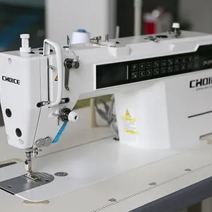 Máquina de coser de punto de bloqueo de aguja única, recortadora automática R8X
