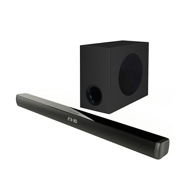 Samtronic New 2.1ch Soundbar with Wireless Subwoofer Tv Home Theater Speakers Blue Tooth Home Theatre System Sound Bar with ARC