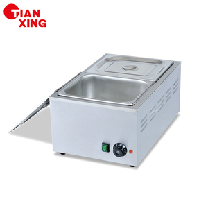 TIANXING-Chauffe-plat électrique pour restaurant, équipement de restauration 1/2/3/4/<span class=keywords><strong>6</strong></span> compartiment, 220V - Product Image 2