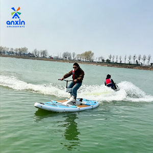 Bicicleta Acuática Inflable con Certificación CE, Bicicleta <span class=keywords><strong>de</strong></span> Pedales Flotante <span class=keywords><strong>de</strong></span> PVC <span class=keywords><strong>para</strong></span> Deportes Acuáticos en Lagos/Mares, Hidrociclo con Tabla <span class=keywords><strong>de</strong></span> SUP - Product Image 5