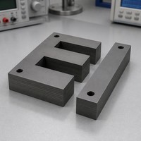 Lamelles en acier au silicium EI perforées sur mesure, position des trous non standard pour transformateur spécial
