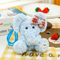 Peluche Cochon Super Douce et Mignonne avec Nœud, Décoration de Bureau Cartoon, Accessoire de Mode Kawaii, Anti-Stress, Coton PP et Maille, Cadeau d'Anniversaire Idéal