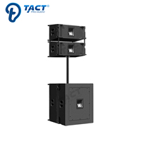 Système de sonorisation professionnel à ligne acoustique simple de 10 pouces en néodyme, passif, pour spectacles en extérieur et en intérieur, petite scène