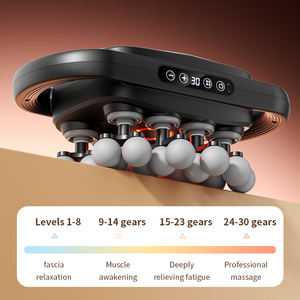 Pistolet de massage chauffant sans fil professionnel à 24 têtes pour tissus profonds, pistolet de massage musculaire et fascia pour une récupération rapide après l'entraînement et le soulagement de la douleur - Product Image 4