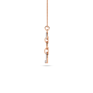 Collier de luxe en moissanite avec un éclat saisissant, finition élégante, idéal pour les célébrations spéciales ou pour un style personnel - Product Image 5