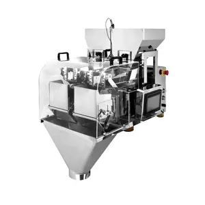 Automatic Linear Weigher Packing Line Packing Machine Sugar Rice Salt Spice Flavoring Chemical Packing Machine