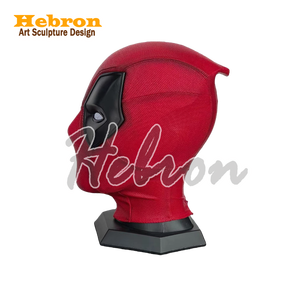 Masque Deadpool personnalisé en résine photosensible 3D pour costumes de cosplay de personnages de films et accessoires de performance pour événements cinématographiques - Product Image 5
