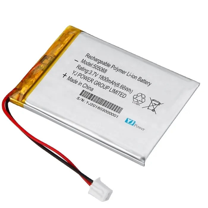 Batería lipo recargable, 1700mAh, 3,7 v, 783352 mAh, 1700mAh