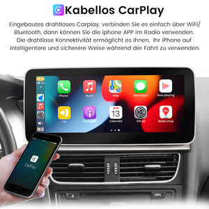 Junsun không dây Carplay Android Auto Car đài phát thanh cho Audi A4 B8 A5 2009 2010 2011 2012 2013 2014 2015 2016 đa phương tiện GPS 2DIN - Product Image 3