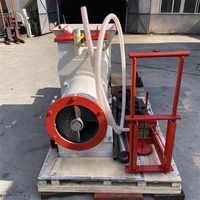 Extrudeuse à vide automatique de type 280 facile à utiliser, avec moteur et engrenages, pour la fabrication de briques et de tuiles en argile.