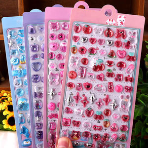 Autocollants personnalisés en résine époxy, gaufrés 3D, couleur pleine, écologiques, imperméables, auto-adhésifs, découpés à la forme, avec pelliculage mat - Product Image 1