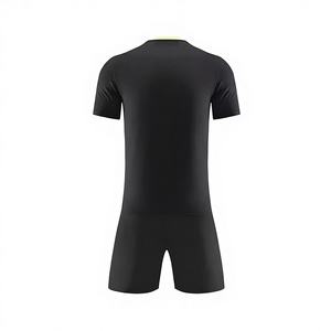 ชุดฟุตบอลราคาดีที่สุดจากโรงงาน สำหรับทีม ทนทาน ระบายอากาศได้ดี ซับเหงื่อ ชุดและกางเกงขาสั้นแบบสั่งพิมพ์ได้ - Product Image 1