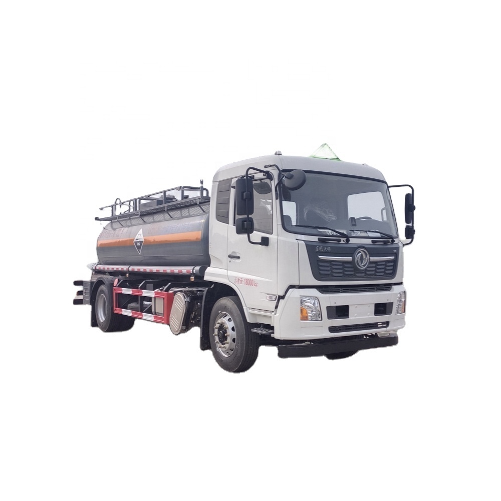 4x2 dongfeng 8-15CBM 304 316 PE karbon çelik kimyasal sıvı sives sives tanker kamyon