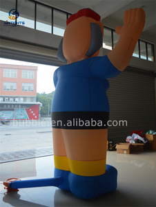 Ballon de dessin animé gonflable Holland Sarah Sportswoman d'approvisionnement direct d'usine pour des événements - Product Image 4