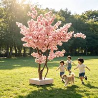 Arbre de cerisier artificiel rose personnalisé, grand, en soie, écologique, durable, pour mariage, remise de diplôme, Noël, Nouvel An, Pâques