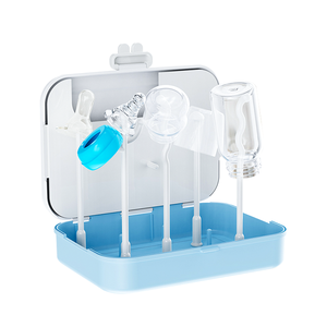 Voyage <span class=keywords><strong>biberon</strong></span> égouttoir plateau porte-<span class=keywords><strong>biberon</strong></span> OEM bébé <span class=keywords><strong>biberon</strong></span> nettoyage brosse sèche-linge égouttoir stockage étendoir - Product Image 6