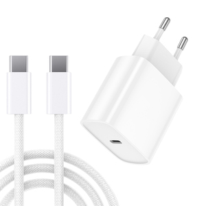 Chất Lượng Cao <span class=keywords><strong>20W</strong></span> USB-C EU Sạc Nhanh Sạc Pd 3.0 Loại C Cổng Cắm Bảo Vệ OTP Cho Iphone Di Động Gan Tường Sạc - Product Image 1