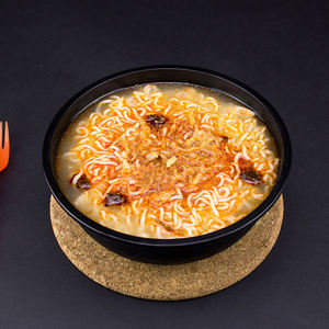 Récipient alimentaire jetable écologique en plastique PP Football Design avec couvercle 1050ml bol rond pour soupe de nouilles moulée par injection - Product Image 3