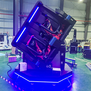 Dreamland kinh nghiệm nhập vai trò chơi thế giới ảo 9D VR Simulator roller coaster phim điên VR rạp chiếu phim 720 VR ghế - Product Image 2