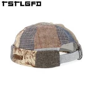 Gorra Docker Personalizada con Logotipo, Estilo Vintage, Parches, Sin Visera, Retro, al por Mayor, Fabricante de Gorras Miki - Product Image 4
