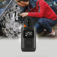 Compresseur d'air portable sans fil 150 psi en ABS avec affichage numérique, gonfleur de pneus multifonctionnel d'urgence – Prix usine