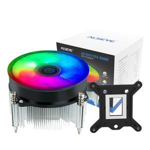 Ventilador de Refrigeración RGB de 12 V CC ALSEYE, Disipador de Calor de CPU de 3 Pines para <span class=keywords><strong>Intel</strong></span> - Product Image 1