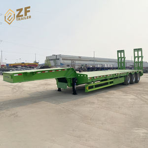 3 धुरों 30 टन 50 टन 60 टन gooseneck खुदाई परिवहन <span class=keywords><strong>lowboy</strong></span> कम बिस्तर लोडर lowbed अर्ध ट्रक ट्रेलर के लिए मलेशिया - Product Image 5