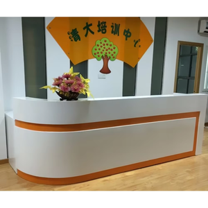 <span class=keywords><strong>Recepcionista</strong></span> escolar Wood Hotel Company Oficina Mostrador de recepción Mostrador para Institución Educativa - Product Image 1