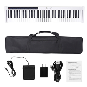 IRIN Nouveau Prix de Gros Instrument de Musique Numérique 61 Touches Piano Orgue Électronique Blanc Noir avec Batterie au Lithium - Product Image 6